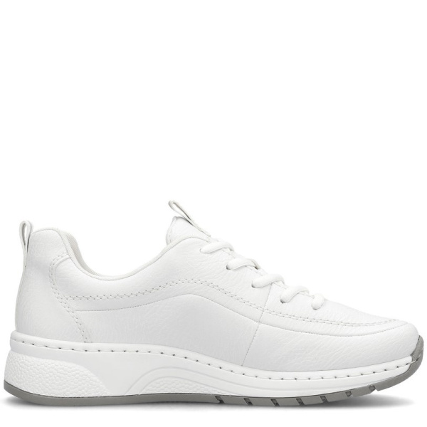 Фото Кроссовки  Rieker  белый  кожа искусств. F-400026 Фото Кроссовки  Rieker  белый  кожа искусств. F-400026