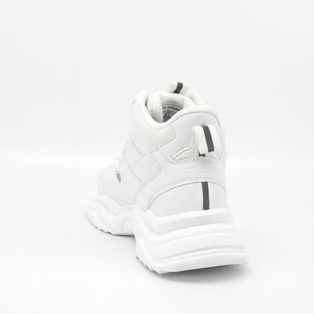 Кроссовки  женские Strobbs  белый  кожа искусств. Z-90515 фото в интернет-магазине | Omadey.ru