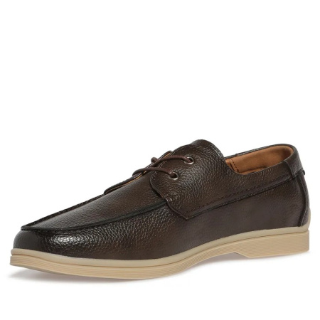 Туфли El Tempo коричневый кожа F-400275 фото в интернет-магазине | Omadey.ru