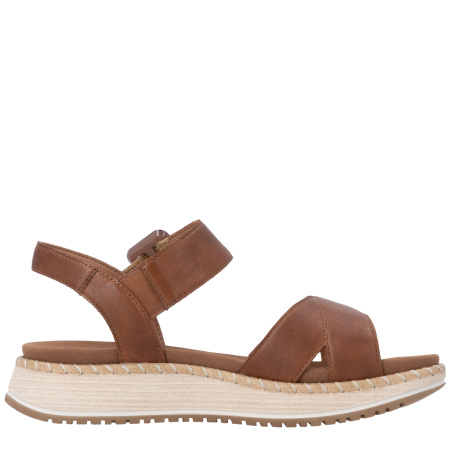 Босоножки  Remonte коричневый  кожа F-401114 фото в интернет-магазине | Omadey.ru