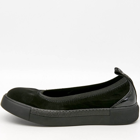 Туфли  Betsy  черный  нубук искуств. Z-100038 фото в интернет-магазине | Omadey.ru