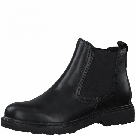 Ботинки  Marco Tozzi  черный  кожа Z-100469 фото в интернет-магазине | Omadey.ru