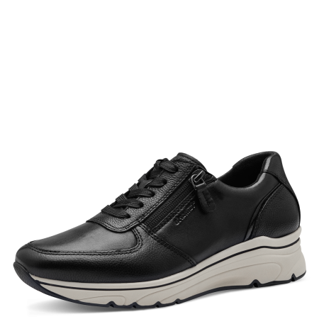 Кроссовки  Tamaris  черный  кожа Z-400396 фото в интернет-магазине | Omadey.ru