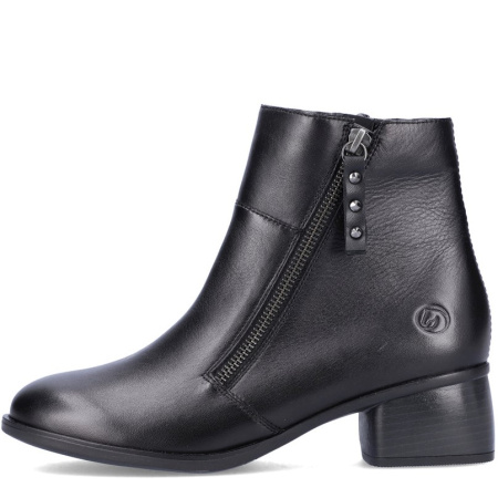 Ботинки  Remonte  черный  кожа Z-200133 фото в интернет-магазине | Omadey.ru