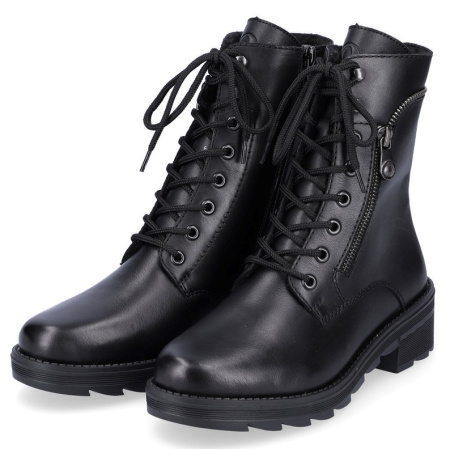 Ботинки  Rieker  черный  кожа/кожа искусств. Z-200625 фото в интернет-магазине | Omadey.ru