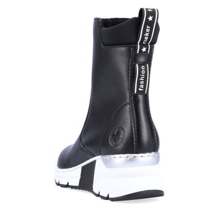 Ботинки  Rieker  черный  кожа Z-200069 фото в интернет-магазине | Omadey.ru