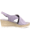 Босоножки  Marco Tozzi  фиолетовый  кожа F-7909 фото в интернет-магазине | Omadey.ru