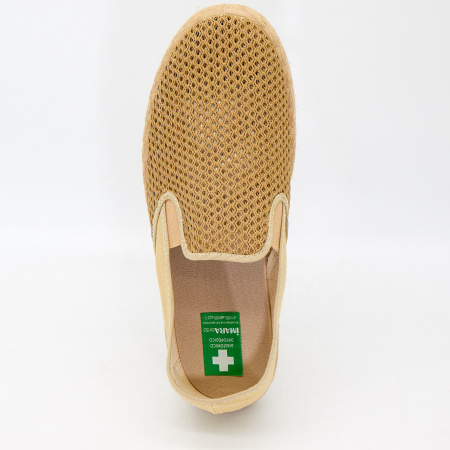 Слипоны  Imara MODA  бежевый  текстиль F-100243 фото в интернет-магазине | Omadey.ru