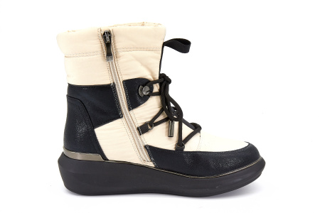 Полусапоги  Betsy  бежевый  нейлон-иск.кожа Z-8252 фото в интернет-магазине | Omadey.ru