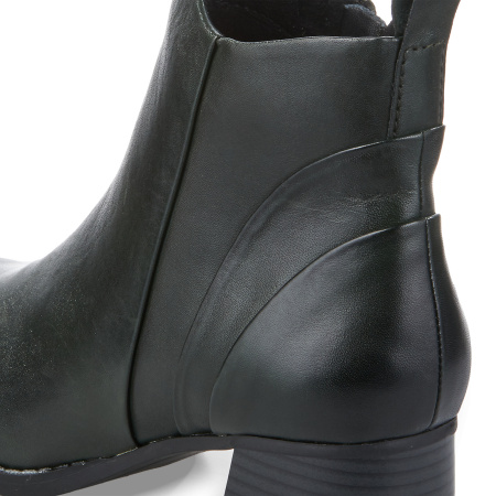 Ботильоны  Marco Tozzi  зеленый  кожа Z-400346 фото в интернет-магазине | Omadey.ru