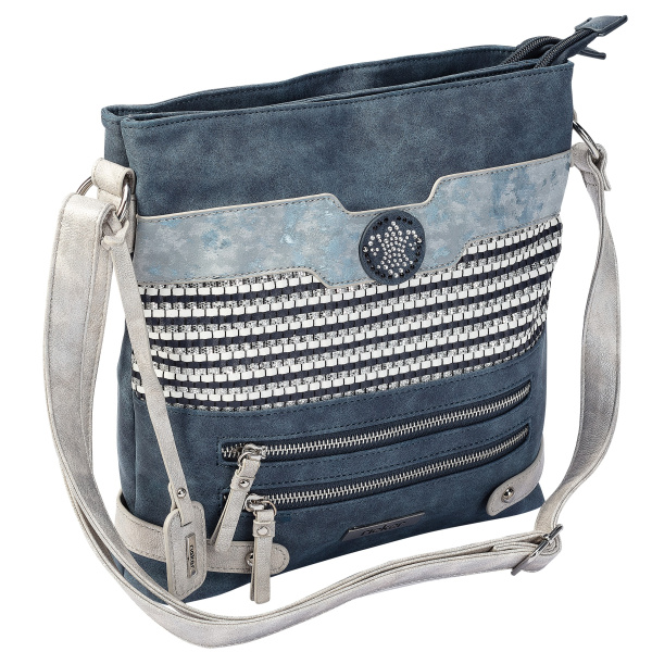 Фото Сумка Rieker  кожа искусств./текстиль  синий  c15699