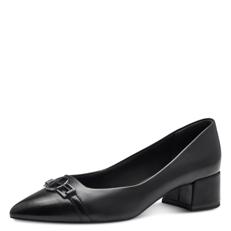 Туфли  Tamaris  черный  кожа Z-400384 фото в интернет-магазине | Omadey.ru