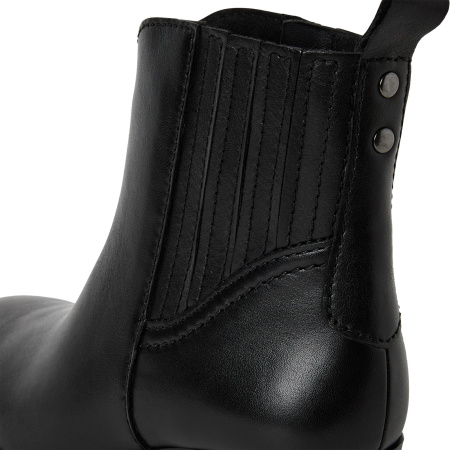 Ботинки  Marco Tozzi  черный  кожа Z-400999 фото в интернет-магазине | Omadey.ru