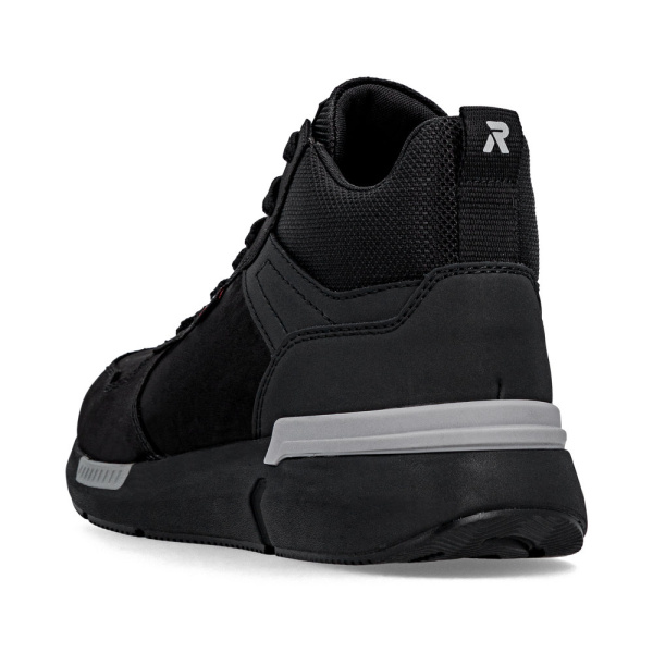 Фото Ботинки  Rieker  черный  кожа/кожа искусств.  Z-401068