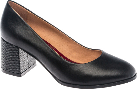 Туфли  Betsy  черный  кожа искусств. Z-8432 фото в интернет-магазине | Omadey.ru