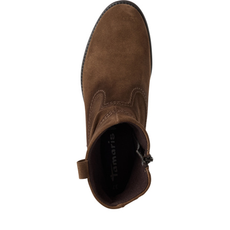 Ботинки Tamaris  коричневый  кожа  Z-400941 фото в интернет-магазине | Omadey.ru