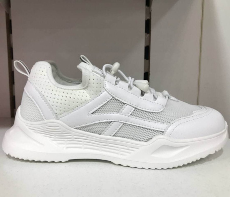 Кроссовки  Strobbs  белый  кожа искусств./текстиль F-90978 фото в интернет-магазине | Omadey.ru