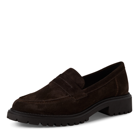 Туфли  Tamaris  коричневый  кожа  Z-400956 фото в интернет-магазине | Omadey.ru