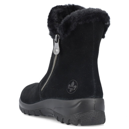 Ботинки  Rieker  черный  кожа/текстиль Z-400881 фото в интернет-магазине | Omadey.ru