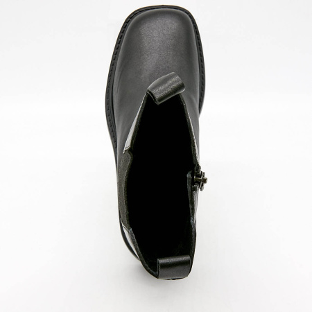 Ботинки  Dakkem  черный  кожа Z-100404 фото в интернет-магазине | Omadey.ru