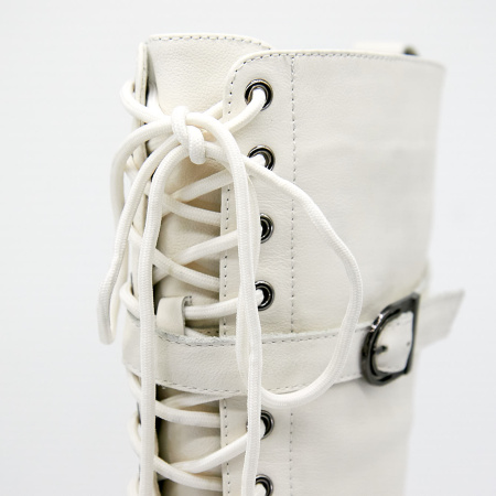 Сапоги  Bonavi  белый  кожа Z-100829 фото в интернет-магазине | Omadey.ru