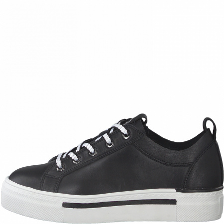 Кроссовки  Tamaris  черно-белый  кожа F-90530 фото в интернет-магазине | Omadey.ru