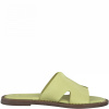 Шлепанцы  Tamaris  зеленый  кожа F-90435 фото в интернет-магазине | Omadey.ru