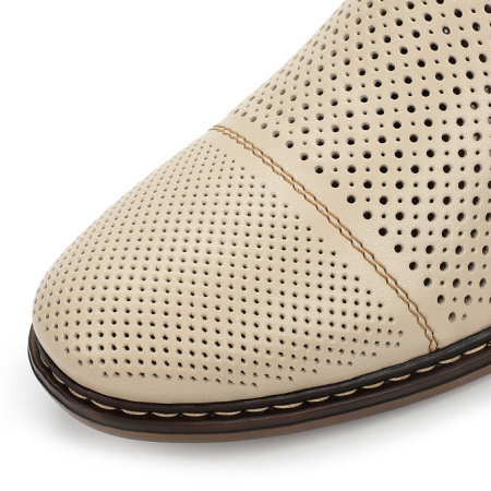 Туфли  Rieker  бежевый  кожа F-300093 фото в интернет-магазине | Omadey.ru