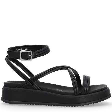 Босоножки  Rieker Спорт  черный  кожа искусств. F-300522 фото в интернет-магазине | Omadey.ru