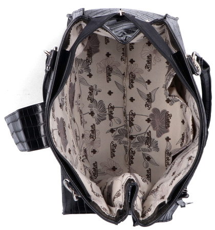 Сумка  Rieker  черный  кожа искусств. c11279 фото в интернет-магазине | Omadey.ru