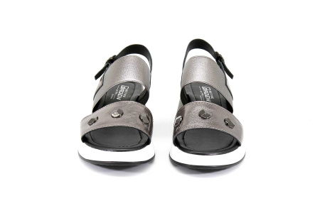 Босоножки  Baden  бронзовый  кожа F-80543 фото в интернет-магазине | Omadey.ru