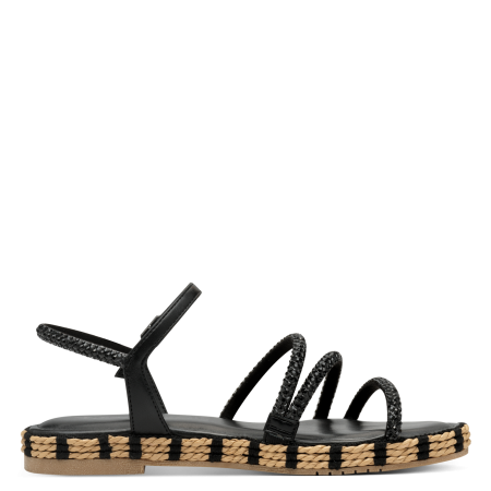 Босоножки  Tamaris  черный  текстиль F-400909 фото в интернет-магазине | Omadey.ru