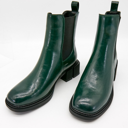 Ботильоны  Bonavi  зеленый  кожа Z-100282 фото в интернет-магазине | Omadey.ru Ботильоны  Bonavi  зеленый  кожа Z-100282 фото в интернет-магазине | Omadey.ru