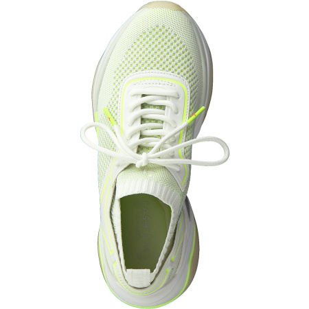 Кроссовки  Tamaris  белый  текстиль F-80062 фото в интернет-магазине | Omadey.ru