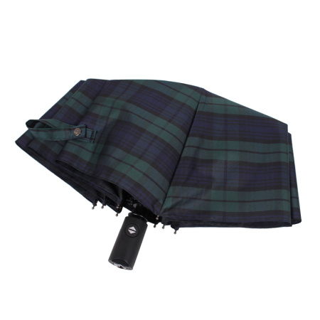 Классический зелёный мужской зонт в синюю клетку фото в интернет-магазине | Omadey.ru