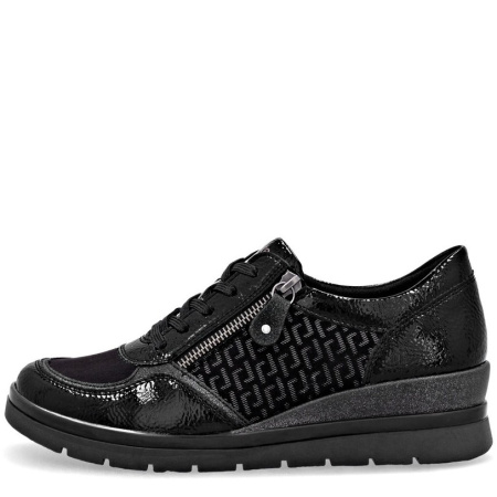 Туфли  Remonte  черный  кожа искусств./текстиль Z-400839 фото в интернет-магазине | Omadey.ru