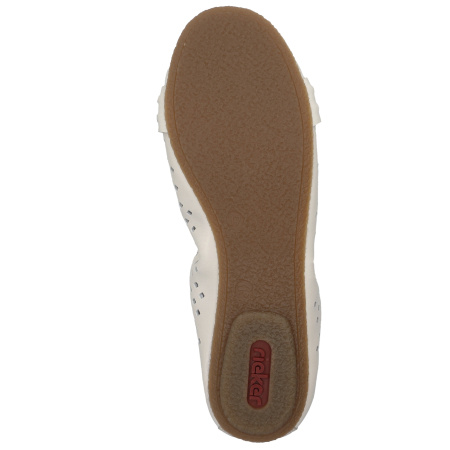 Балетки Rieker бежевый кожа/кожа искусств. F-400259 фото в интернет-магазине | Omadey.ru