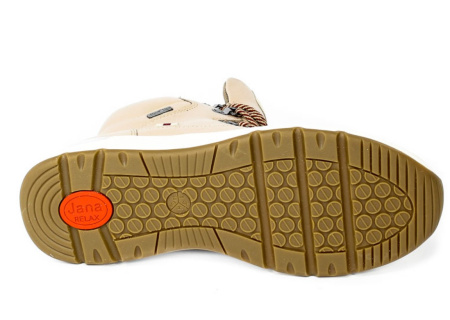 Ботинки  Jana  бежевый  кожа Z-100704 фото в интернет-магазине | Omadey.ru