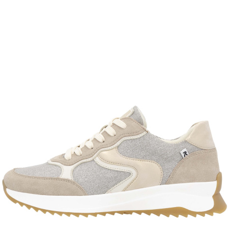 Кроссовки  Rieker-Sport  бежевый  текстиль/кожа F-400047 фото в интернет-магазине | Omadey.ru