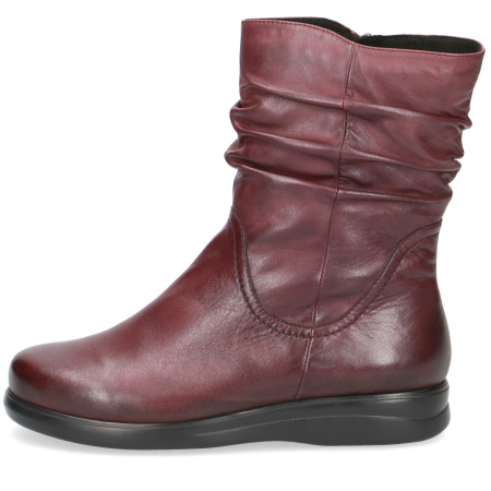 Полусапоги  Caprice  бордовый  кожа Z-90554 фото в интернет-магазине | Omadey.ru