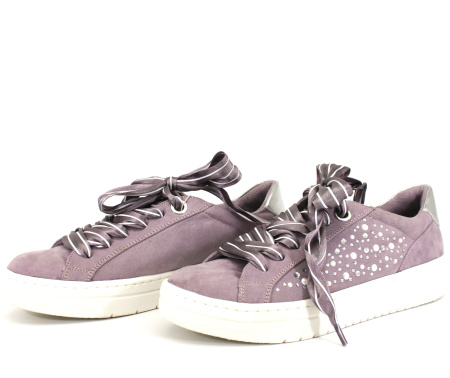Кроссовки  Marco Tozzi  сиреневый  текстиль F-7028 фото в интернет-магазине | Omadey.ru