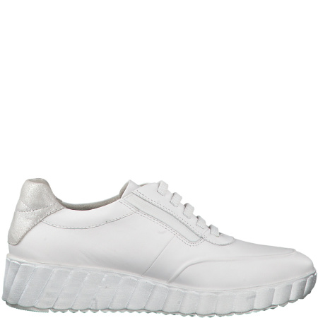 Кроссовки  женские Tamaris  белый  кожа F-80020 фото в интернет-магазине | Omadey.ru