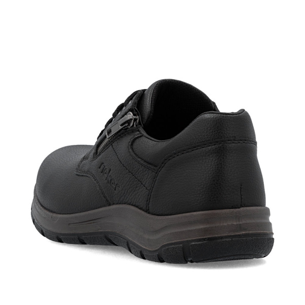 Фото Туфли  Rieker  черный  кожа/кожа искусств. Z-400843 Фото Туфли  Rieker  черный  кожа/кожа искусств. Z-400843