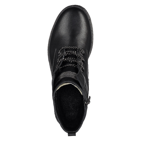 Ботинки  Rieker  черный  кожа Z-100867 фото в интернет-магазине | Omadey.ru