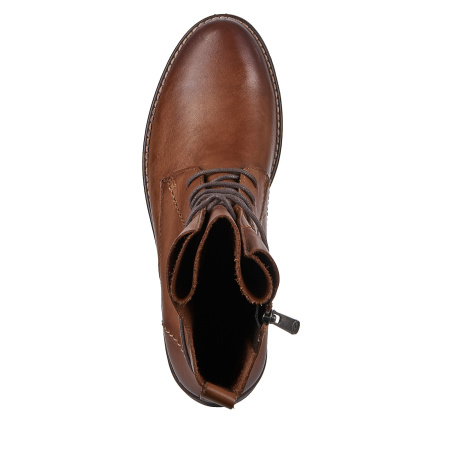 Ботинки  Marco Tozzi  коричневый  кожа Z-400351 фото в интернет-магазине | Omadey.ru