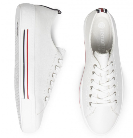 Кеды  женские Remonte  белый  кожа F-90094 фото в интернет-магазине | Omadey.ru