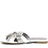 Шлепанцы  Caprice  серебряный  кожа F-7462 фото в интернет-магазине | Omadey.ru
