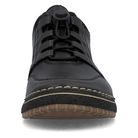 Туфли  Rieker  черный  кожа/кожа искусств. Z-400880 фото в интернет-магазине | Omadey.ru