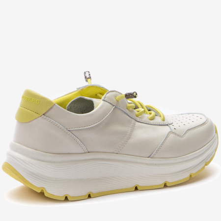 Кроссовки  Grunberg  бежевый  материал иск. Микрополитекс F-90696 фото в интернет-магазине | Omadey.ru