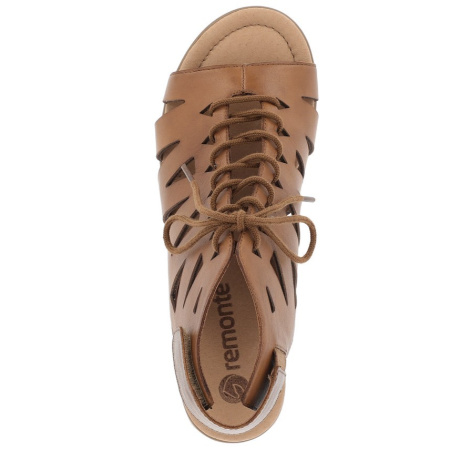 Босоножки  Remonte  коричневый  кожа F-400201 фото в интернет-магазине | Omadey.ru